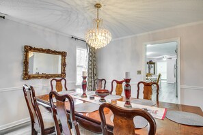 Formal Dining Room | 1st Floor | Dishware & Flatware