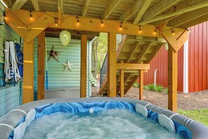 Shared Inflatable Hot Tub