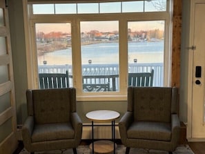 Living Room Lake Views