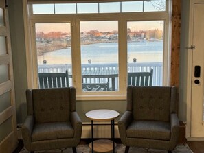 Living Room Lake Views