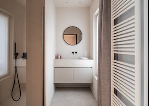 Ensuite bathroom with refreshing walk-in shower