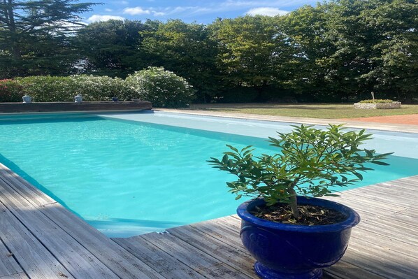 Piscine maison de vacances
