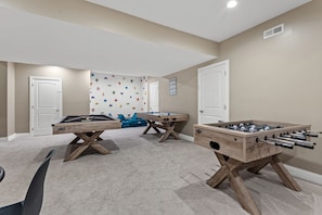 Basement Game Room