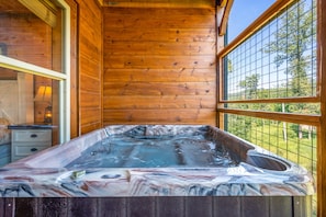 Bain à remous extérieur