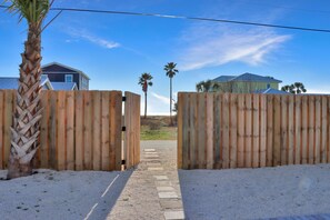 Path from Backyard to Beach