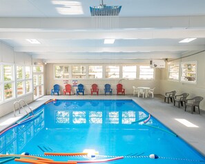Indoor Pool is open year-round!