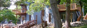 Cabin #23 is in a row of 4 similar cabins, just up the hill from Dock 1 and the Lake