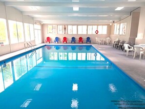 Make a splash in our YEAR ROUND indoor pool