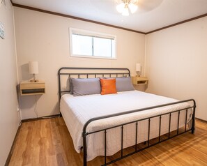 Get comfy in your King-sized memory foam bed!