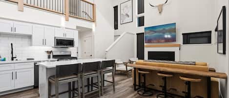 Large open Living and Kitchen