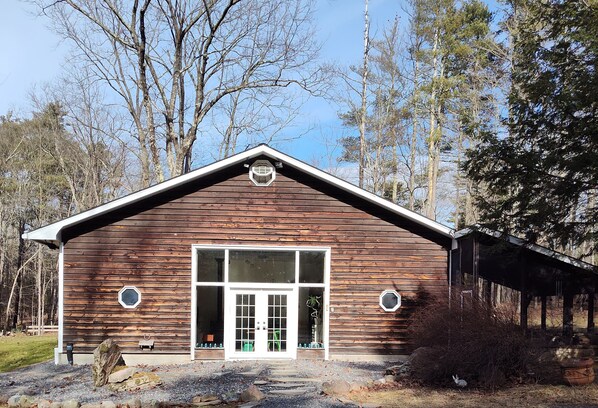 Entrance to the Cottage