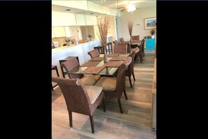 Large dining table