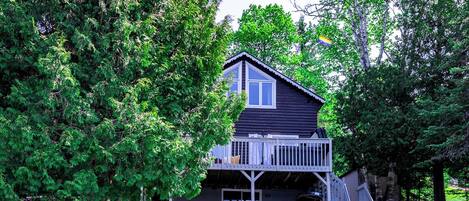 The chalet seen from the quay!