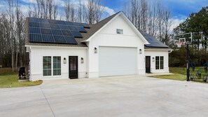 The VRBO is on the left side! 
