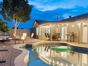 "Super happy with our stay. It was the perfect house to unwind at after a day of watching baseball."