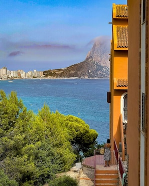 Vue depuis l’hébergement