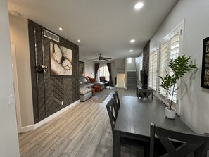 Dining Room and Living Room
