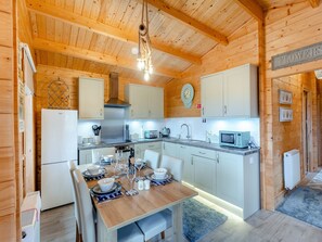 Open plan living space | Seashell Lodge, Opinan, near Gairloch