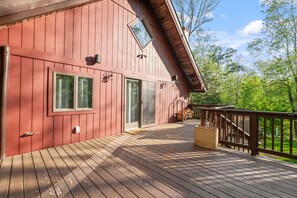 View of house from deck