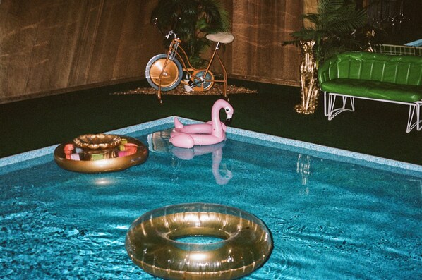 Indoor heated pool, available year round
