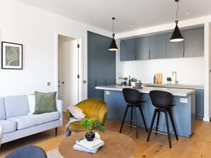 Open plan kitchen