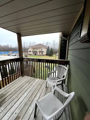 Balcony off of master bedroom