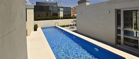 Rooftop pool