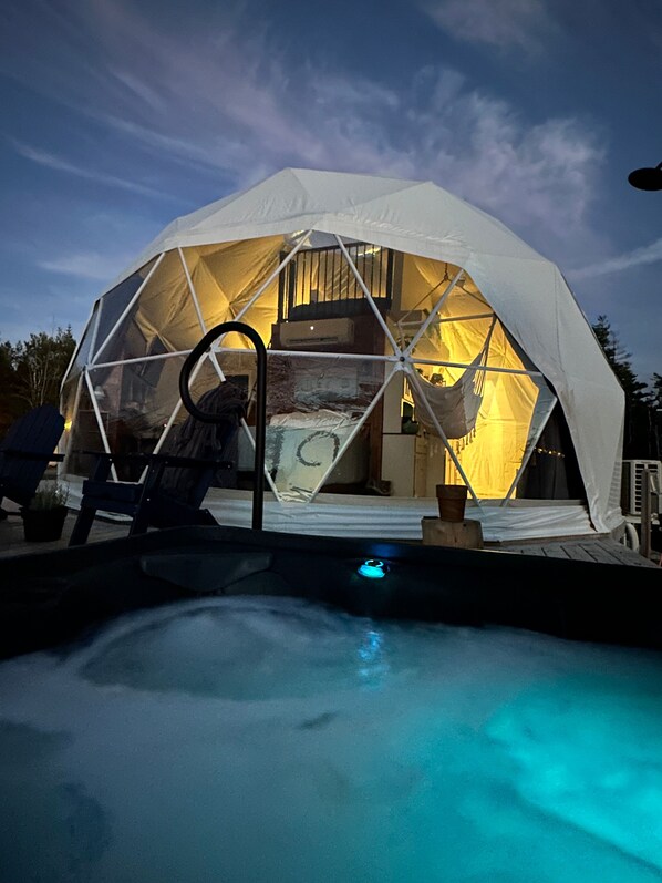 Bubbelpool utomhus