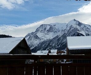 Blick von der Unterkunft