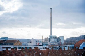 Blick von der Unterkunft