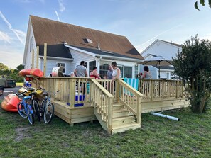 600 square feet of new deck(s) are a great place to gather friends and family.
