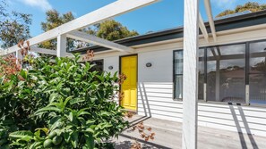 Front Door Entrance Facing Barker Street