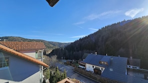 Blick von der Unterkunft