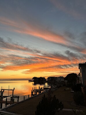 Sunsets are one of a kind on the Albemarle Sound 