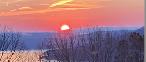 Incredible views and sunset at Greer's Ferry Lake