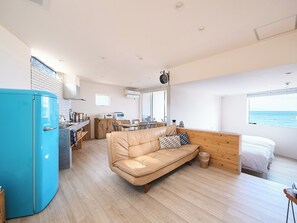 Full view of the room