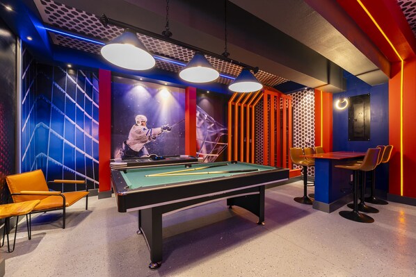 Simply amazing games room