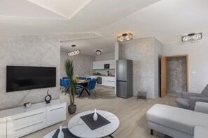 Living and dining room