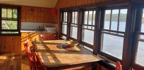 Watch the sunset from the kitchen.