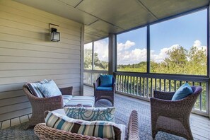 Master Bedroom Screened Porch