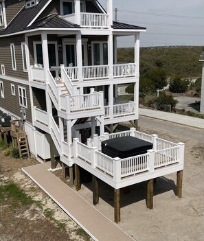 Hot Tub Off First Floor