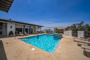 Rooftop swimming pool