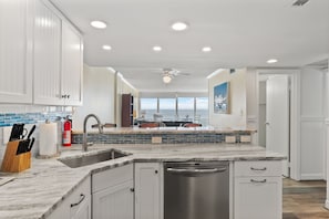 Newly renovated kitchen