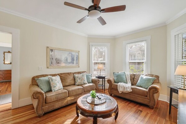 ink into the plush comfort of the living room for a cozy and inviting atmosphere