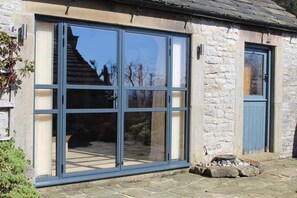 The Old Forge | Glazed front entrance from patio