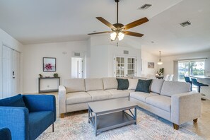 Living Room | Central Air Conditioning & Heating