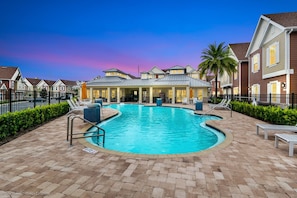 At Summerville Resort, you'll enjoy full access to top-notch amenities like the heated pool, hot tub, fitness center, and more.