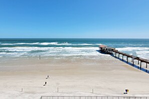 Packed sand provides an abundance of leisure activities including driving on the beach!