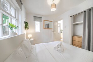 All bedding and linens are provided and you'll find the bed made on arrival