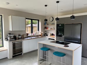 Kitchen within living space